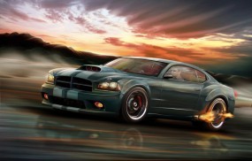 Dodge Charger (���� ������, ���� �������, 3D ����)