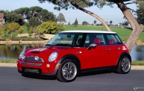 Mini Cooper red