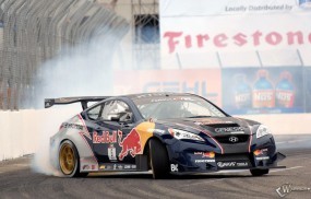 Hyundai Genesis Coupe drifting ������� ������
