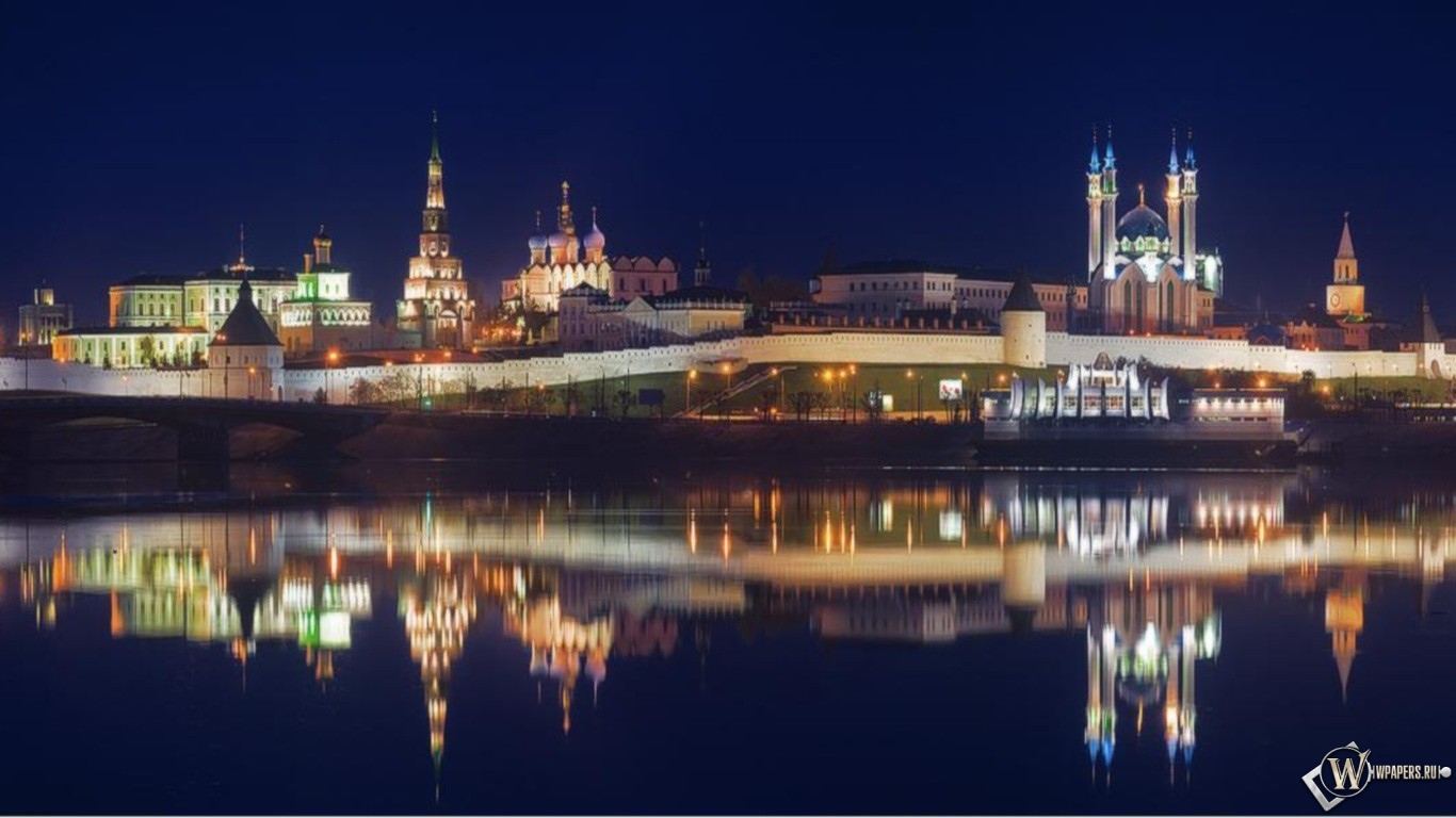 Скачать обои Kazan city (Казань, Kazan, Kremlin, Кремль) для рабочего .