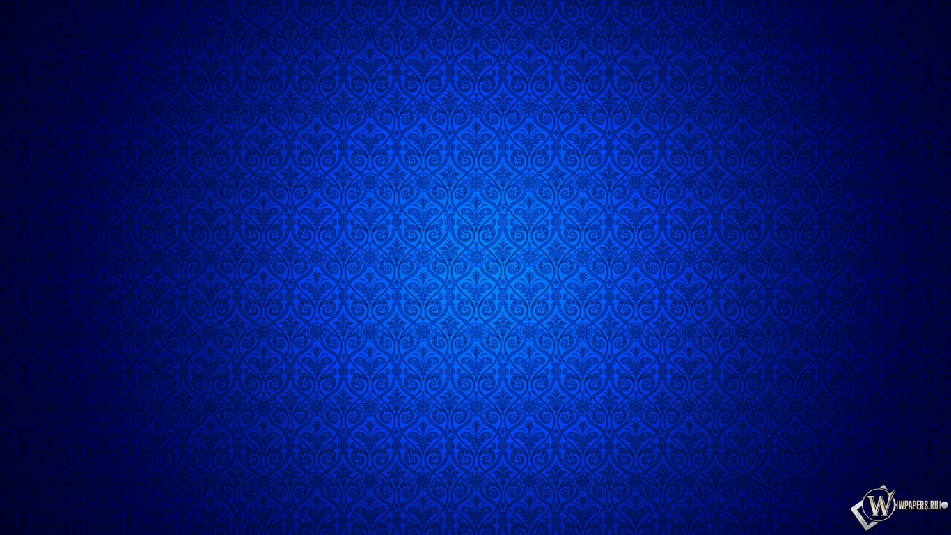 Синяя текстура 1366x768