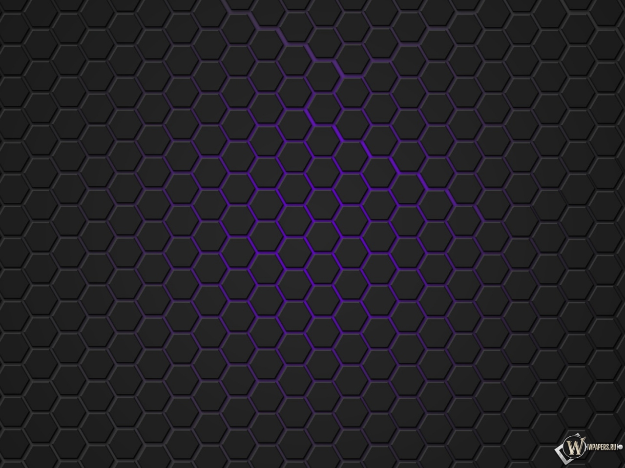 Фиолетовая гексагональная решётка 1280x960