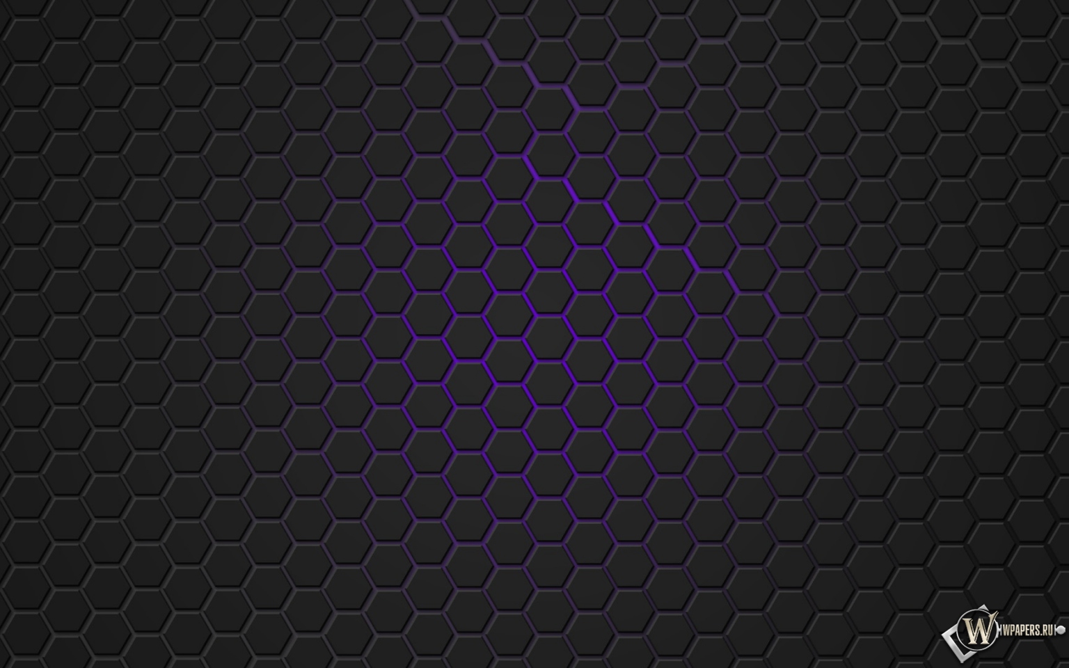 Фиолетовая гексагональная решётка 1536x960