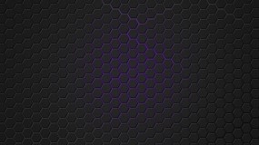 Обои Фиолетовая гексагональная решётка: Решетка, Фиолетовый, гексагон, 3D Графика