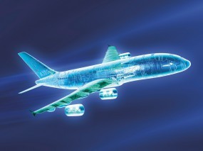 Обои Эскиз самолета: 3D, Модель, Самолёт, Эскиз, 3D Графика