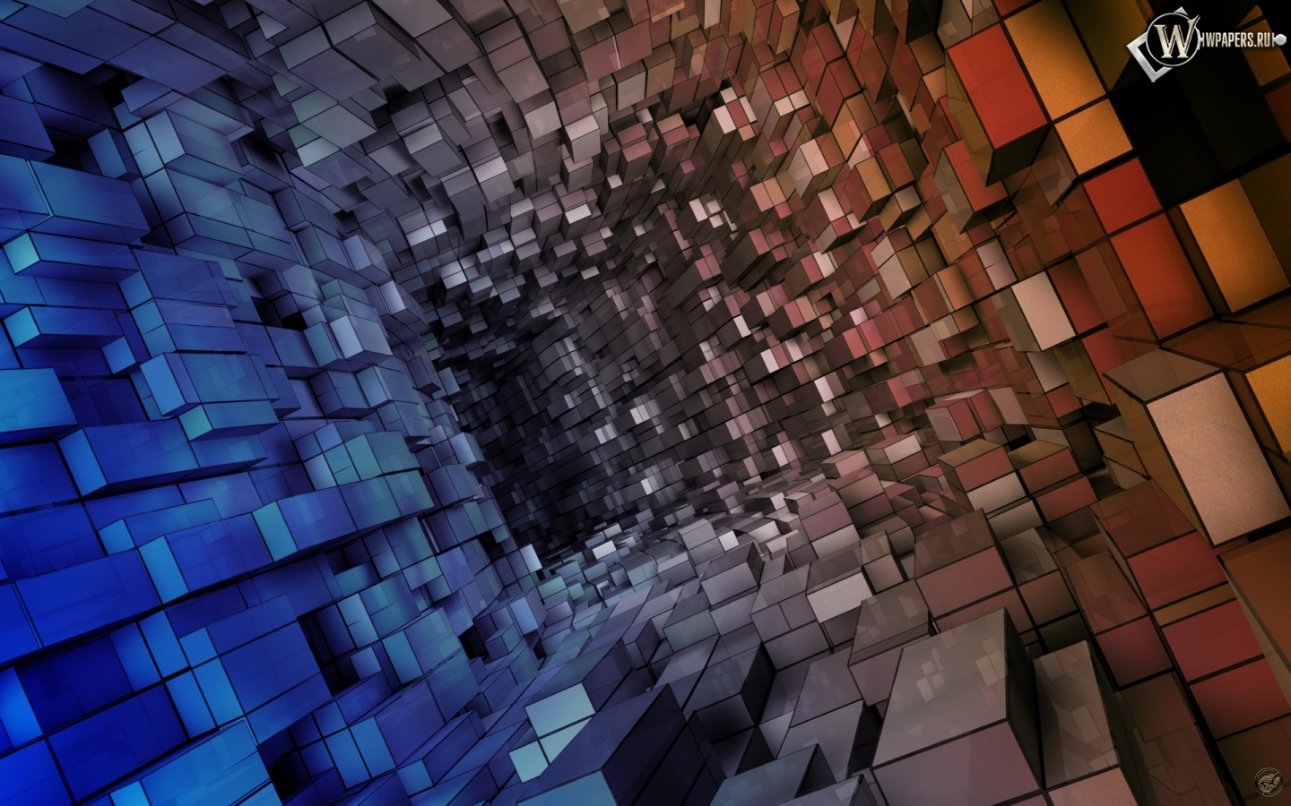 Кубическая абстракция 1440x900