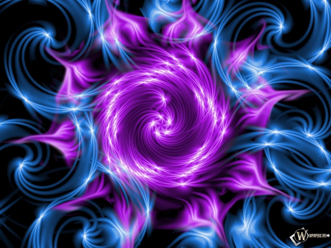 Фиолетовый вихрь 1152x864