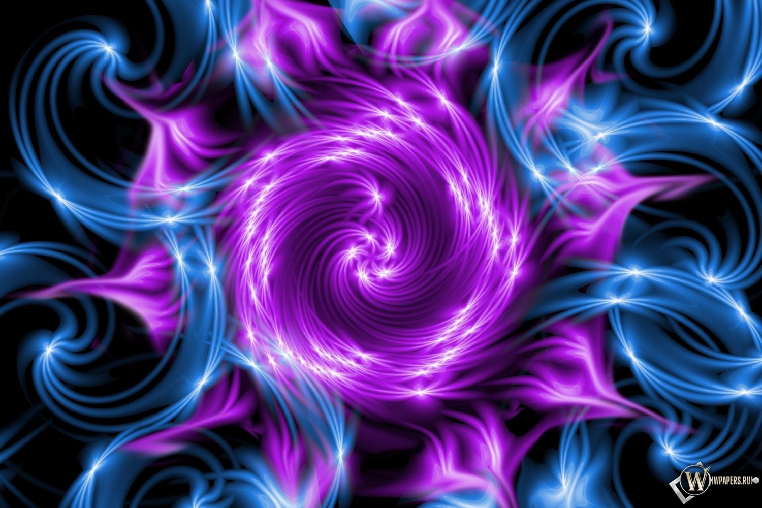 Фиолетовый вихрь 1500x1000