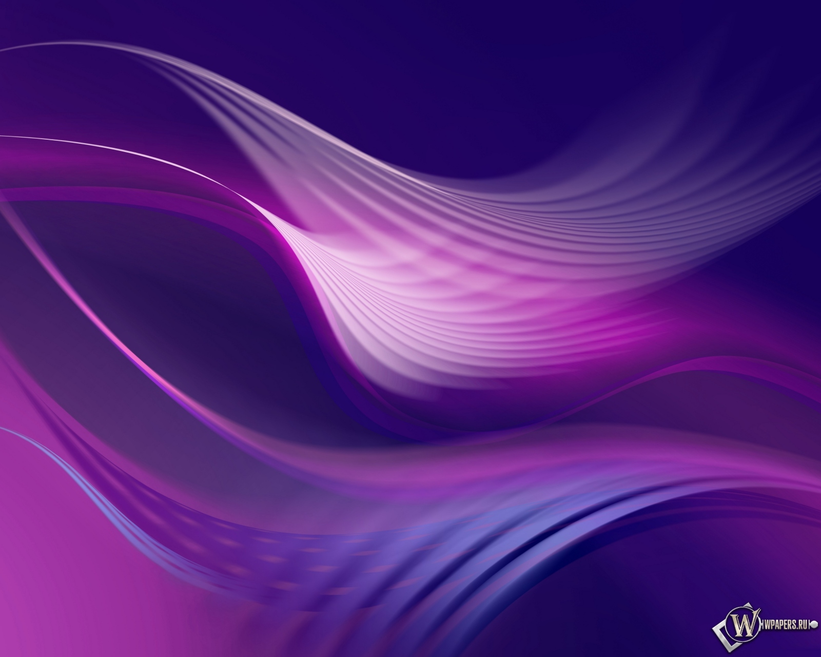 Фиолетовые волны 1600x1280