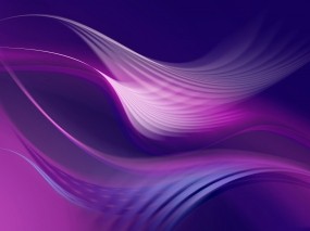 Обои Фиолетовые волны: Абстракция, Волны, Поток, Абстракции