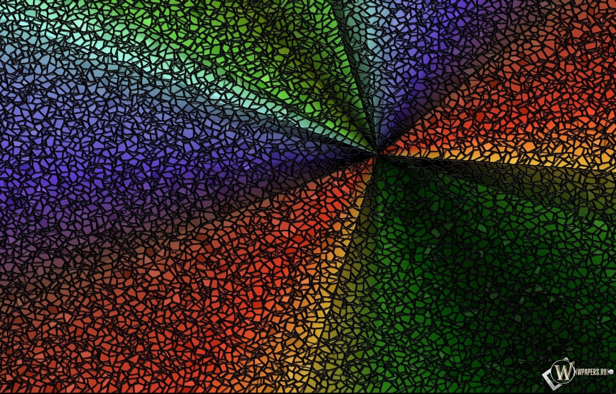 Разноцветная мозаика 1200x768