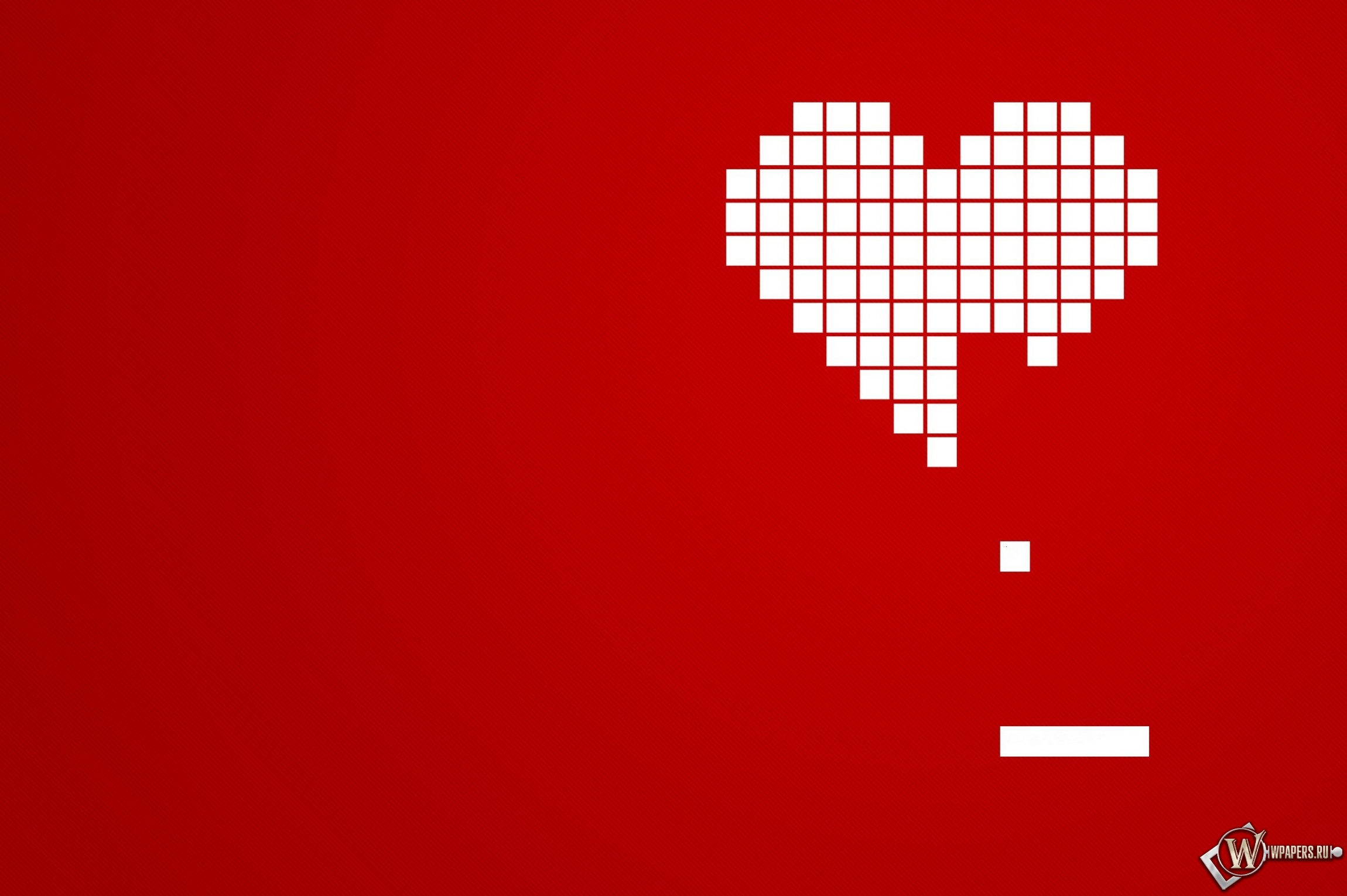 Сердце из кубиков 2300x1530