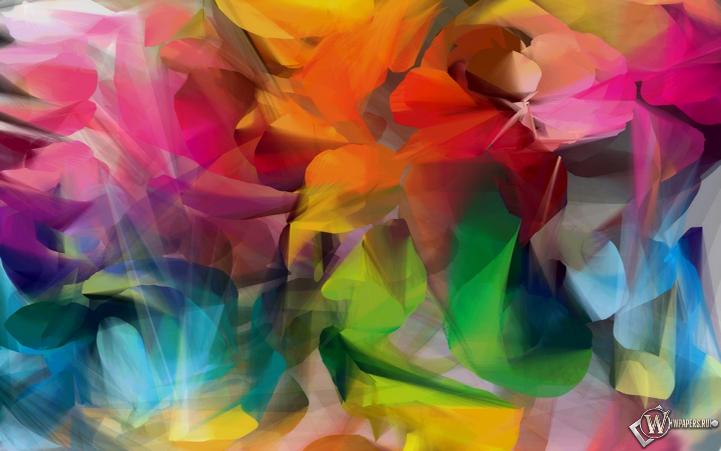Разноцветные абстракции 1440x900