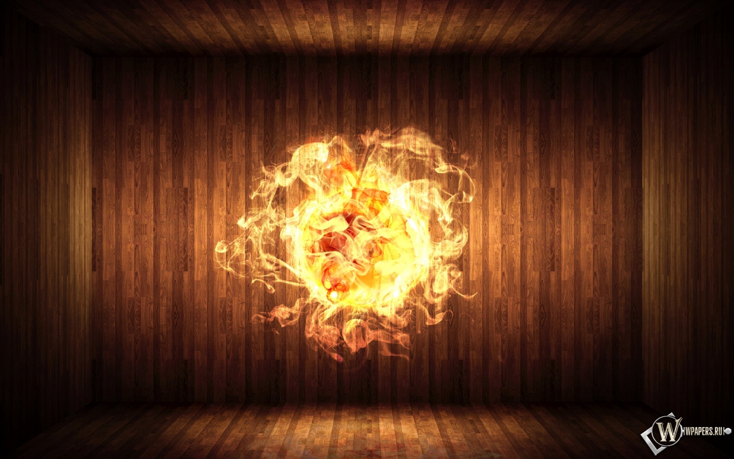Огненный шар 1440x900