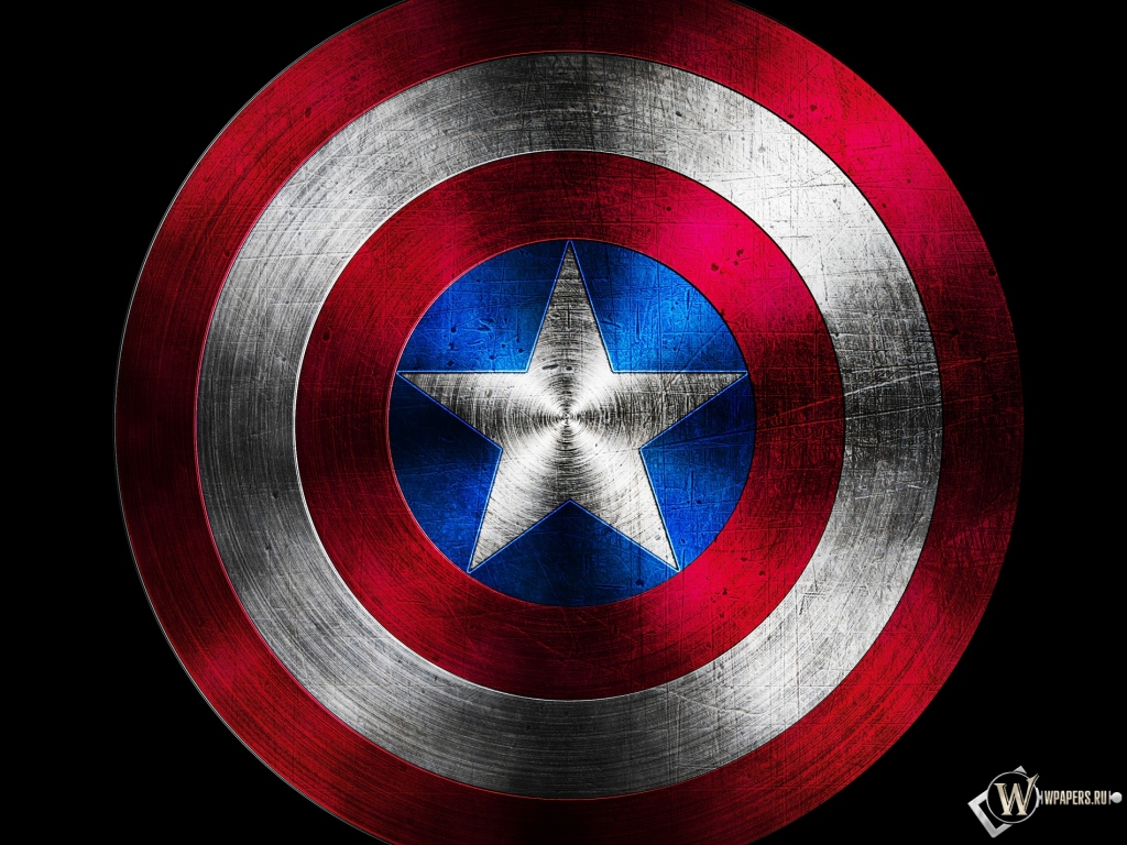 Shield of Captain America 1024x768