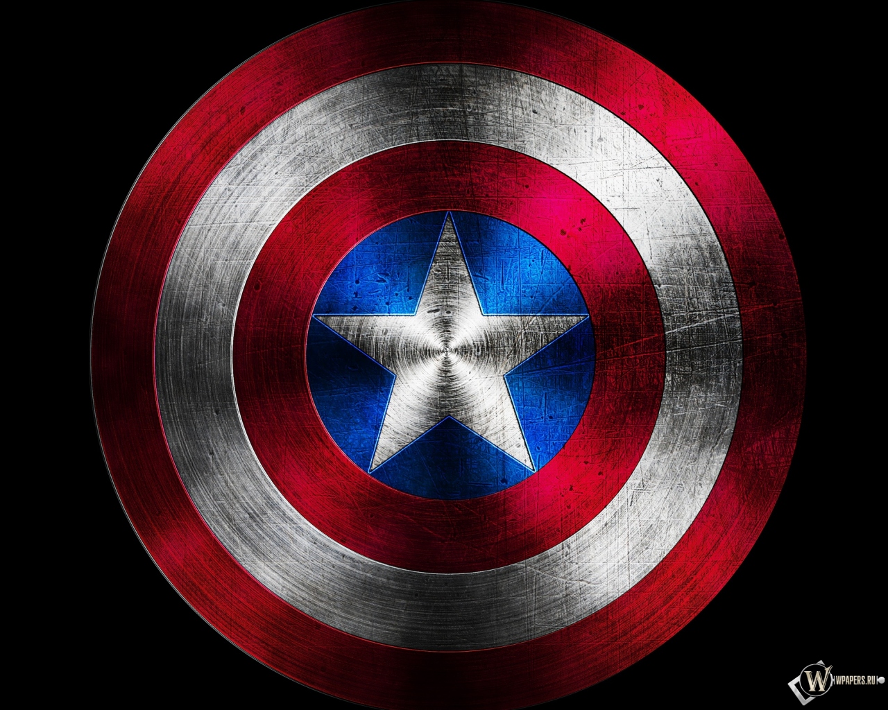 Shield of Captain America 1280x1024