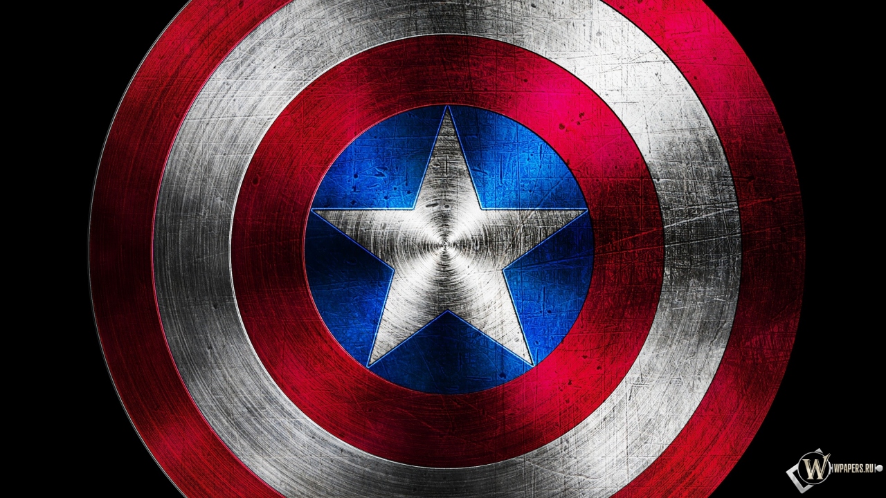 Shield of Captain America 1280x720