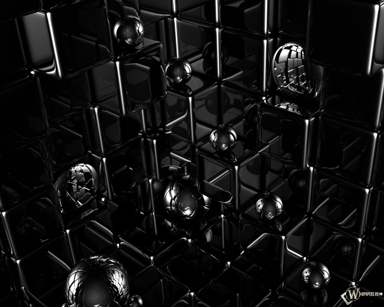 Кубики и шарики 1280x1024