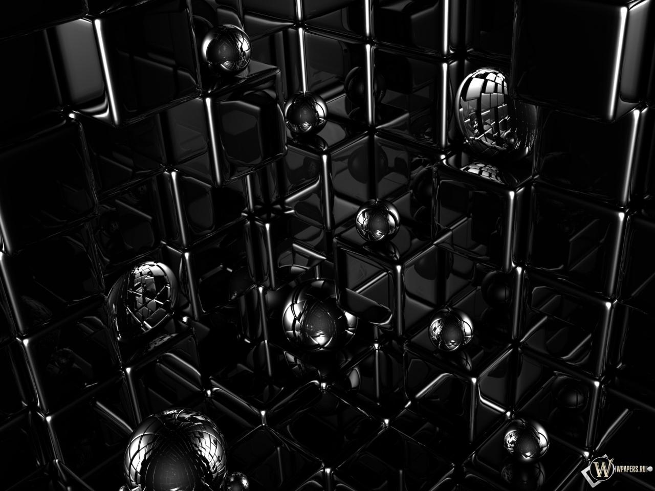 Кубики и шарики 1280x960