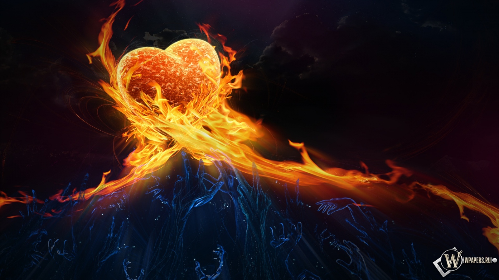 Сердце в огне 1600x900