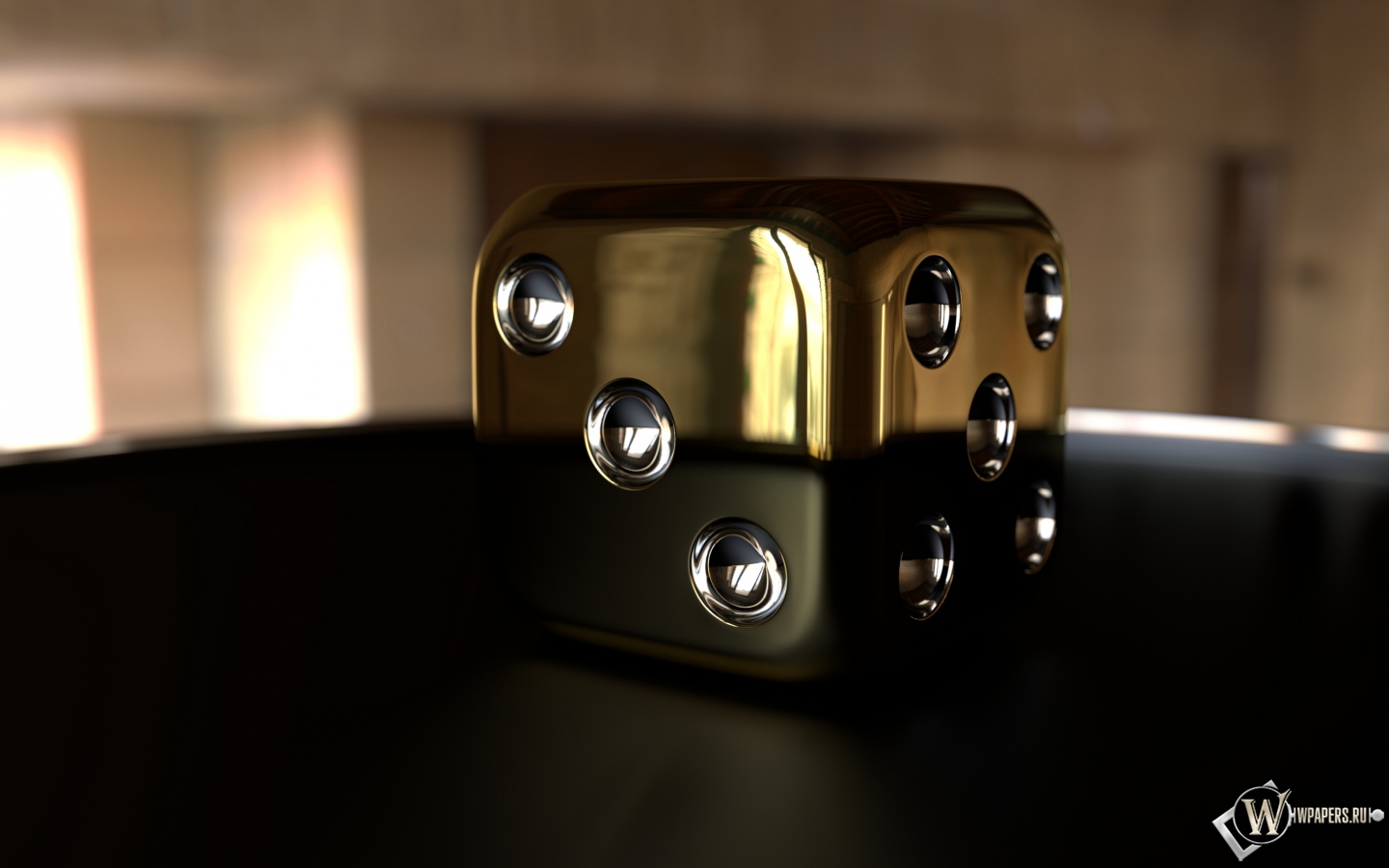 Золотой куб 1440x900