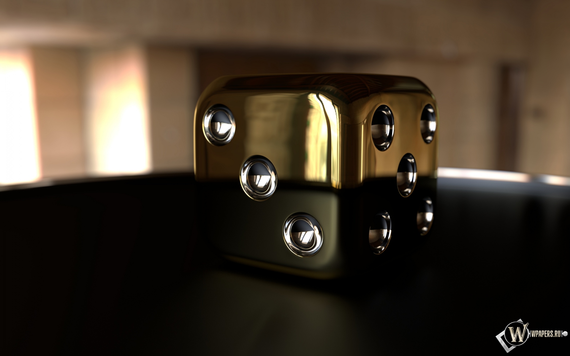 Золотой куб 1920x1200