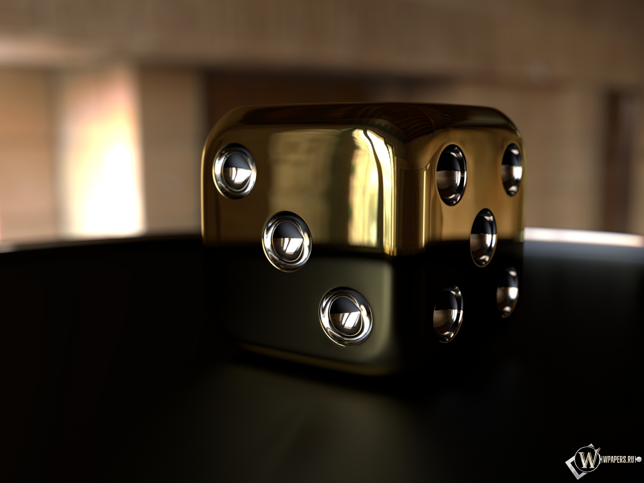 Золотой куб 2048x1536