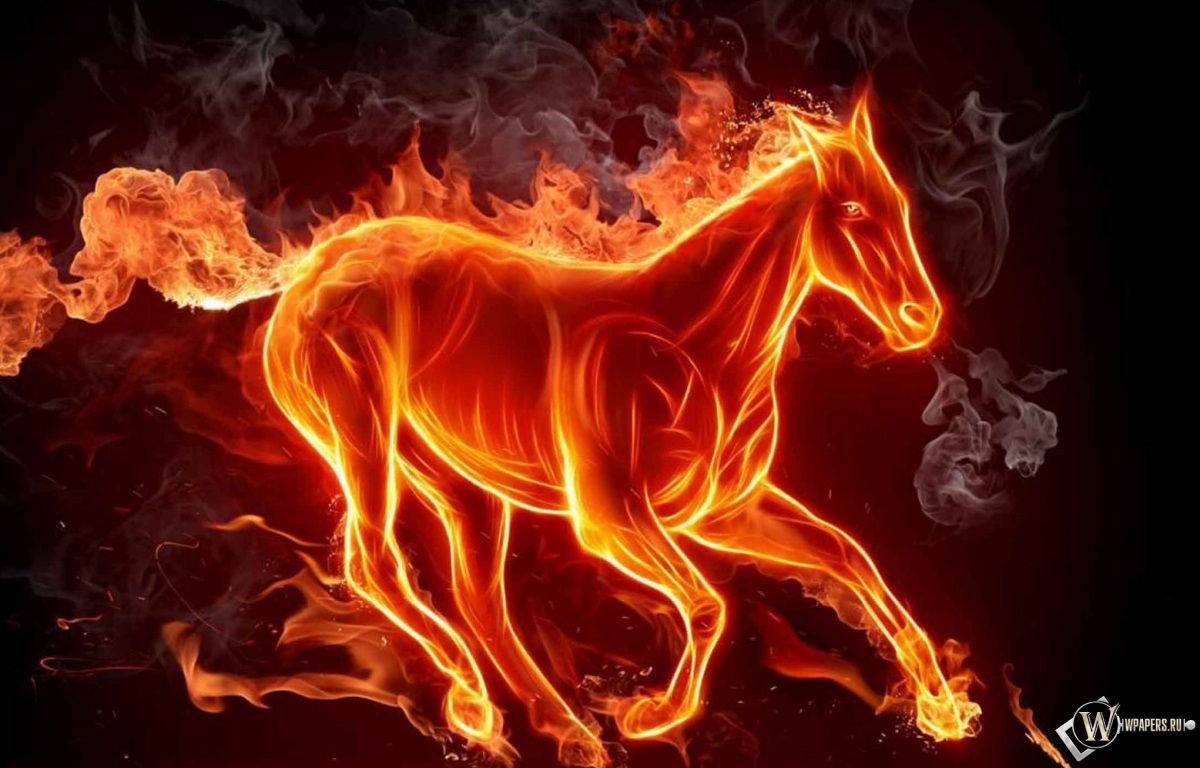 Огненная лошадь 1200x768