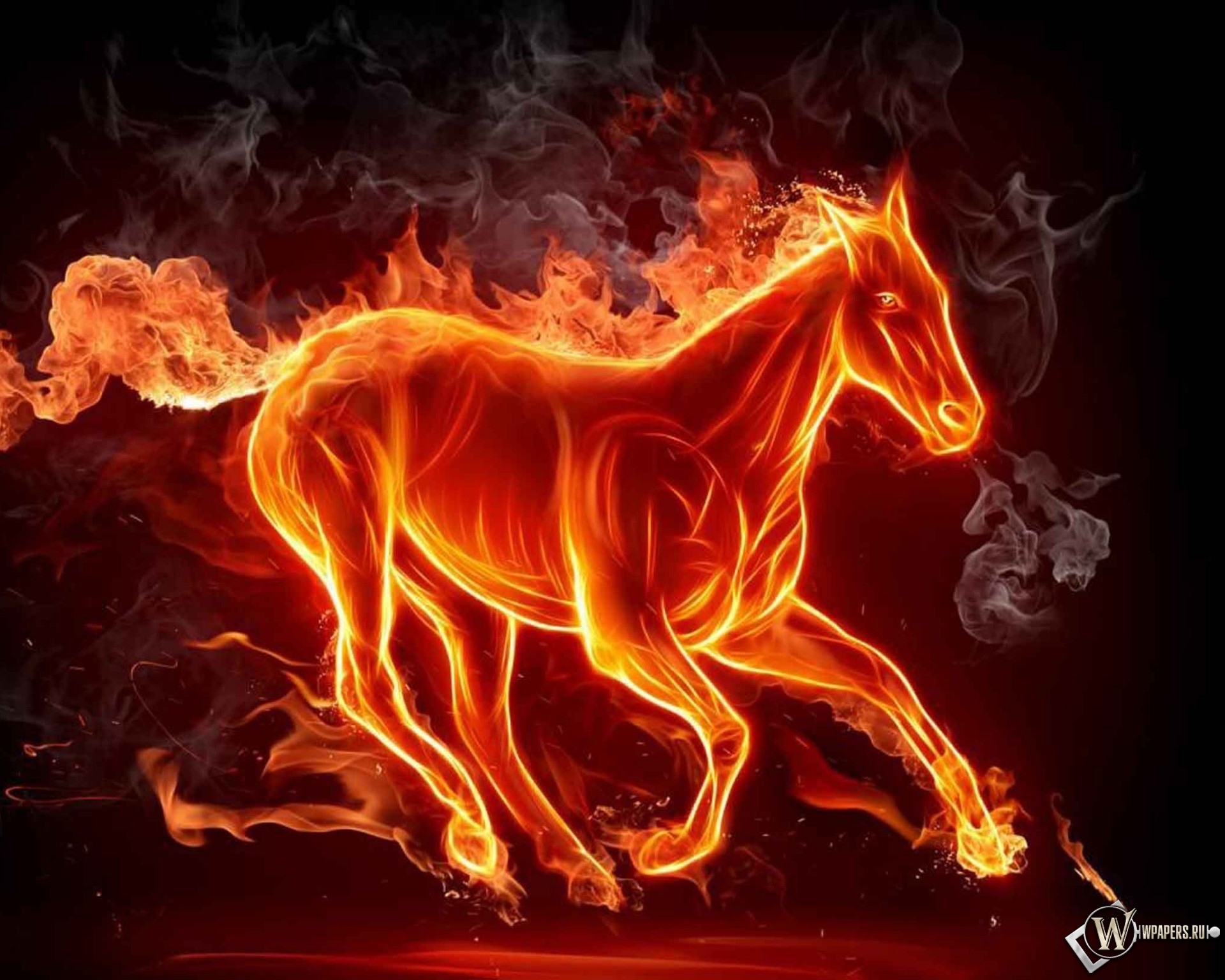 Огненная лошадь 1920x1536