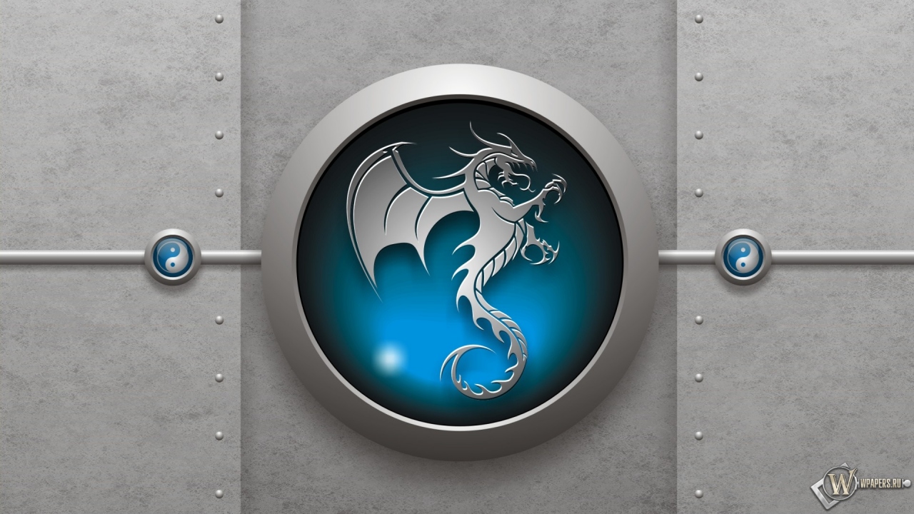 Знак дракона 1280x720