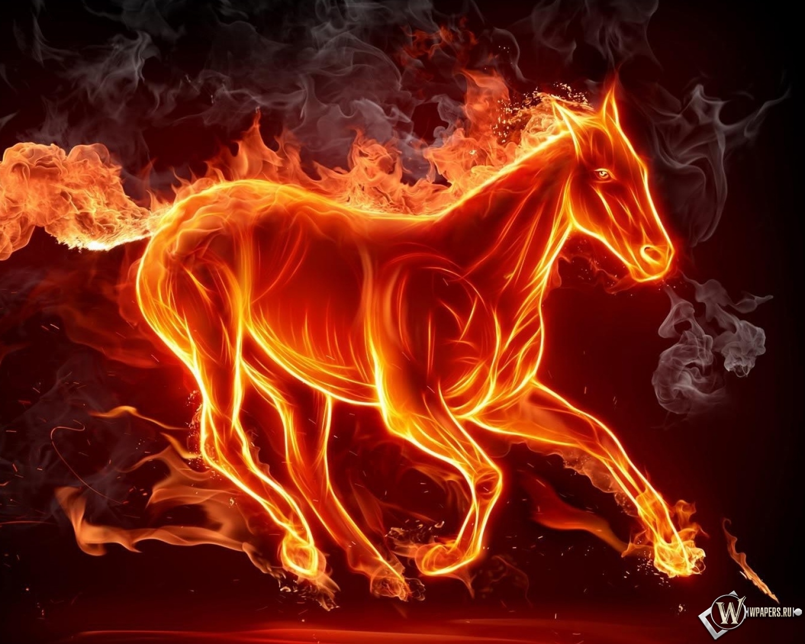 Огненный конь 1600x1280