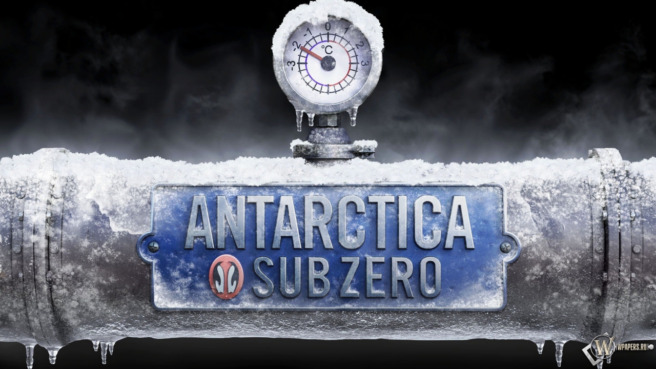 Антарктика 1280x720