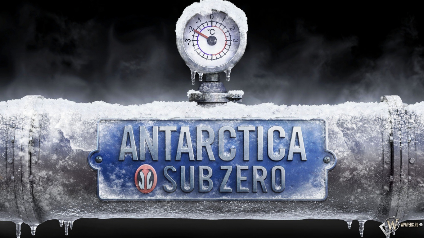 Антарктика 1366x768