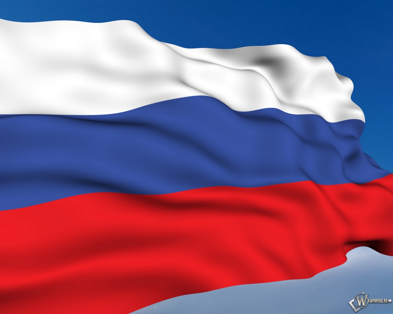 Флаг России 1280x1024