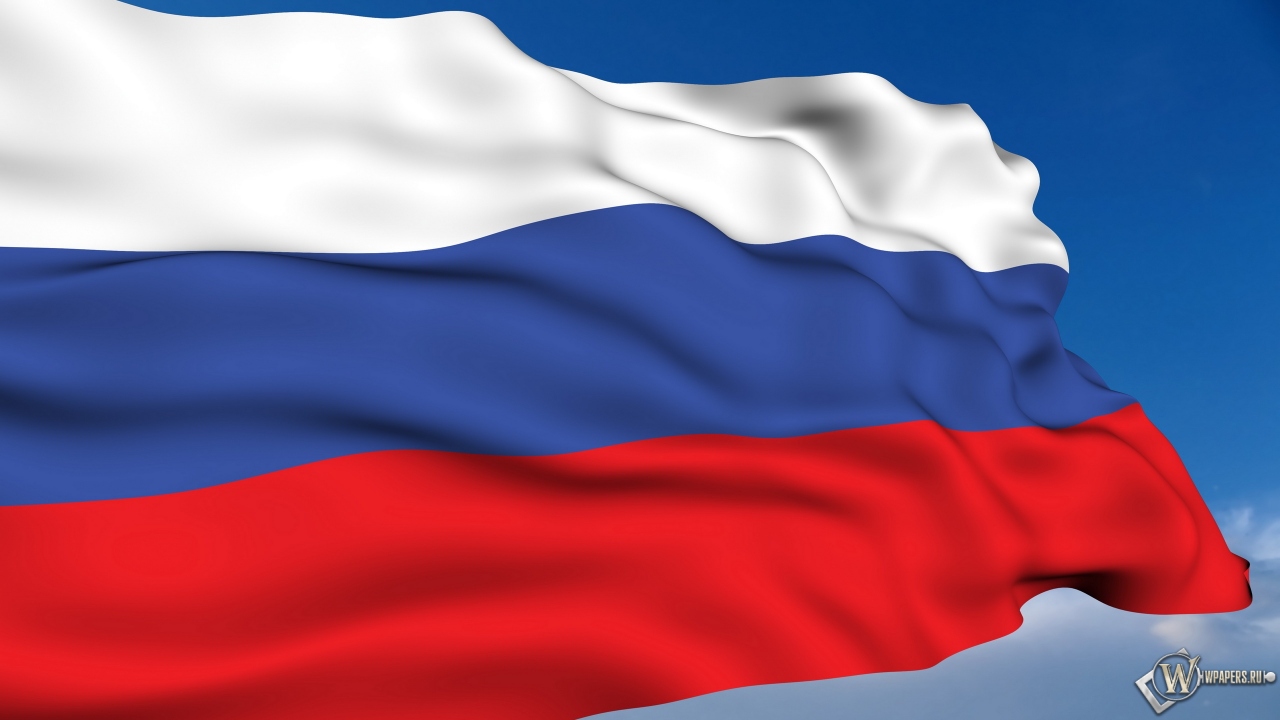 Флаг России 1280x720