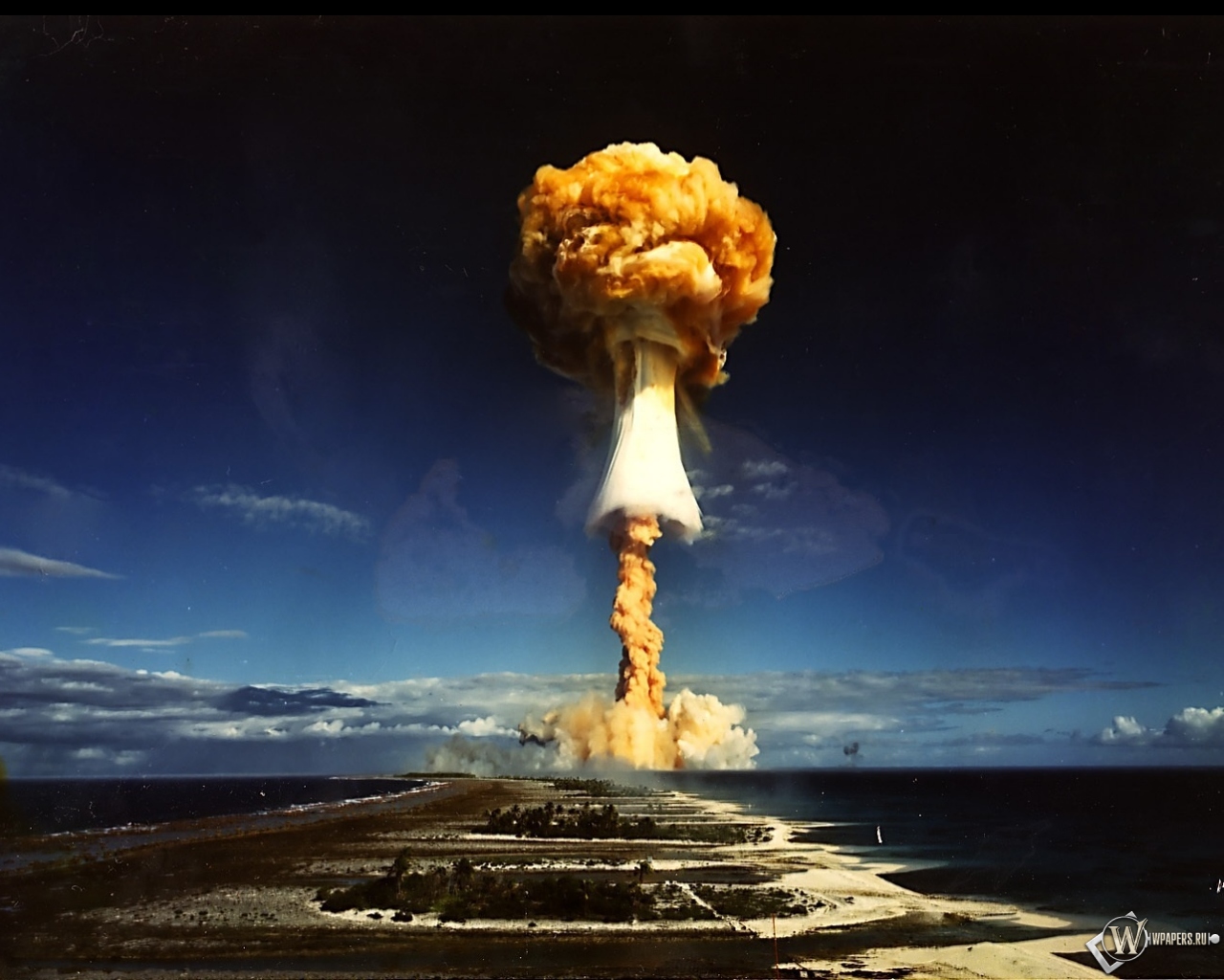 Ядерный взрыв 1280x1024