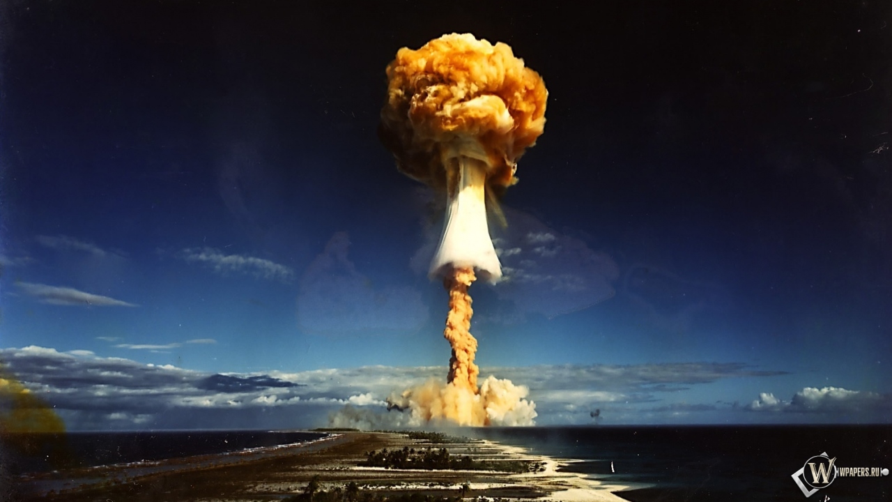 Ядерный взрыв 1280x720