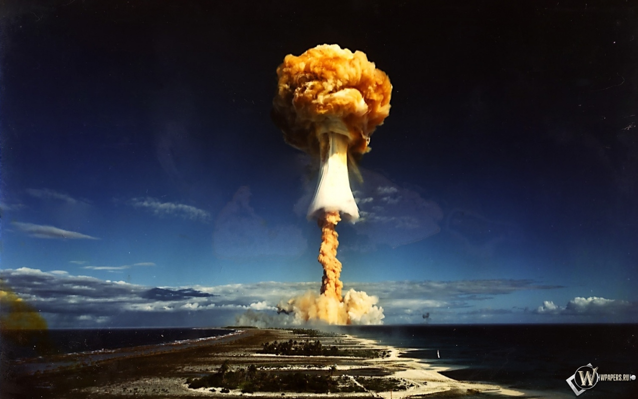 Ядерный взрыв 1280x800