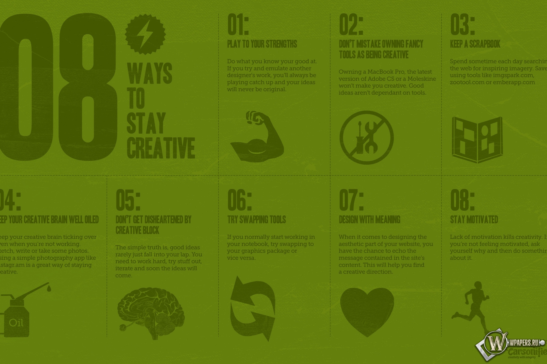 8 ways to stay creative 1920x1280