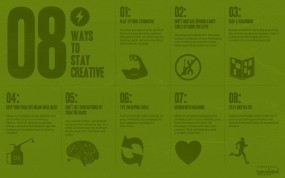 8 ways to stay creative