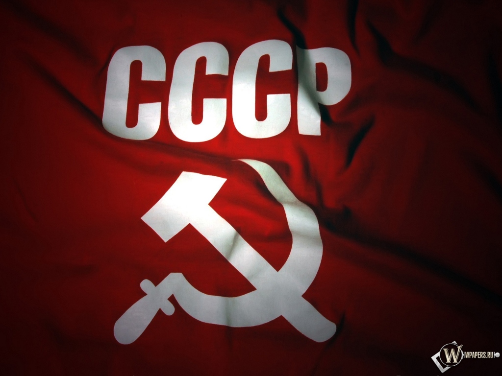 Флаг СССР 1024x768