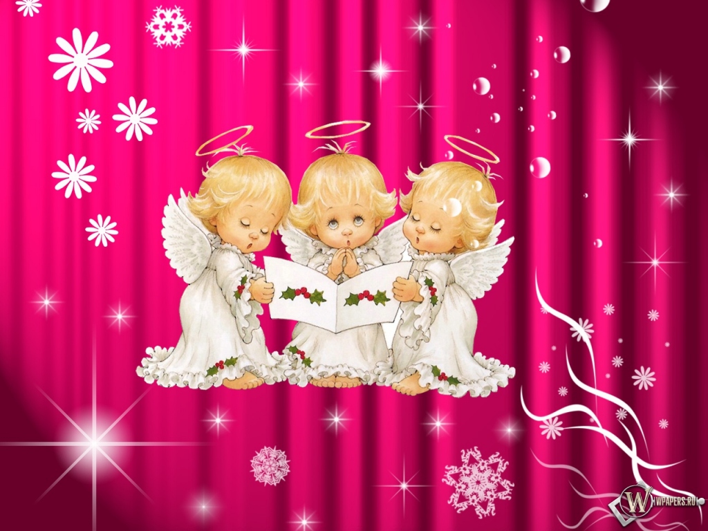 Три ангелочка 1024x768