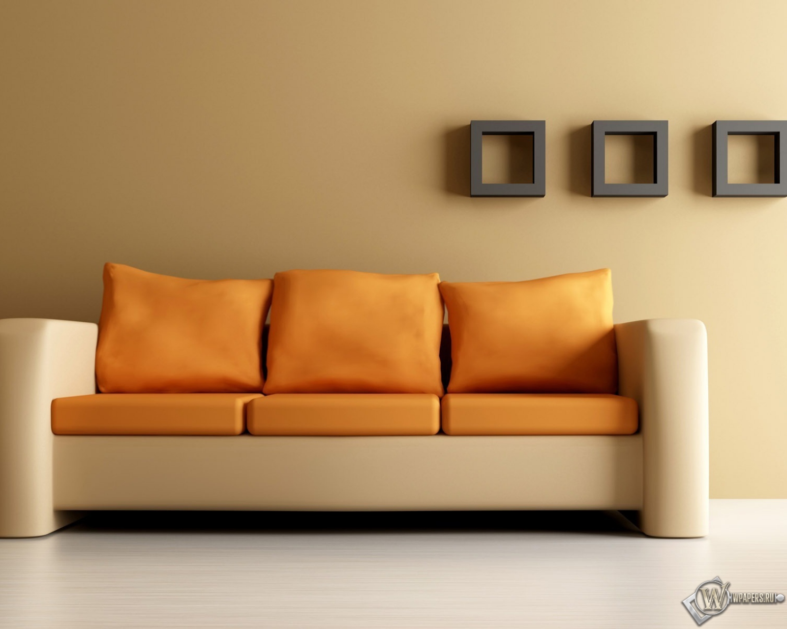 Оранжевый диван 1600x1280