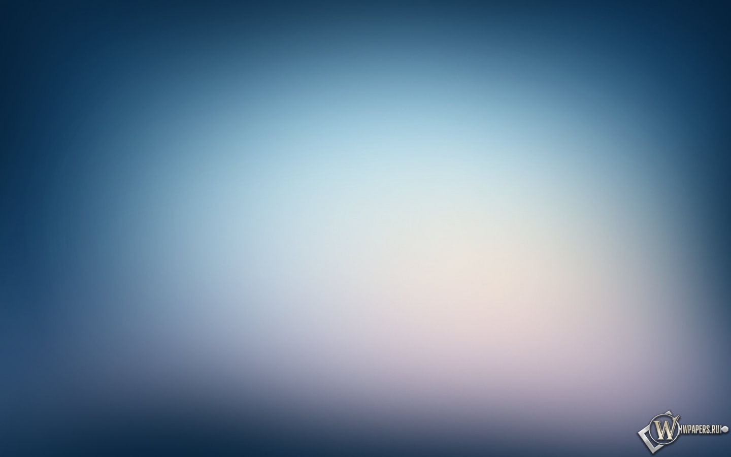 Спокойные голубые обои 1440x900