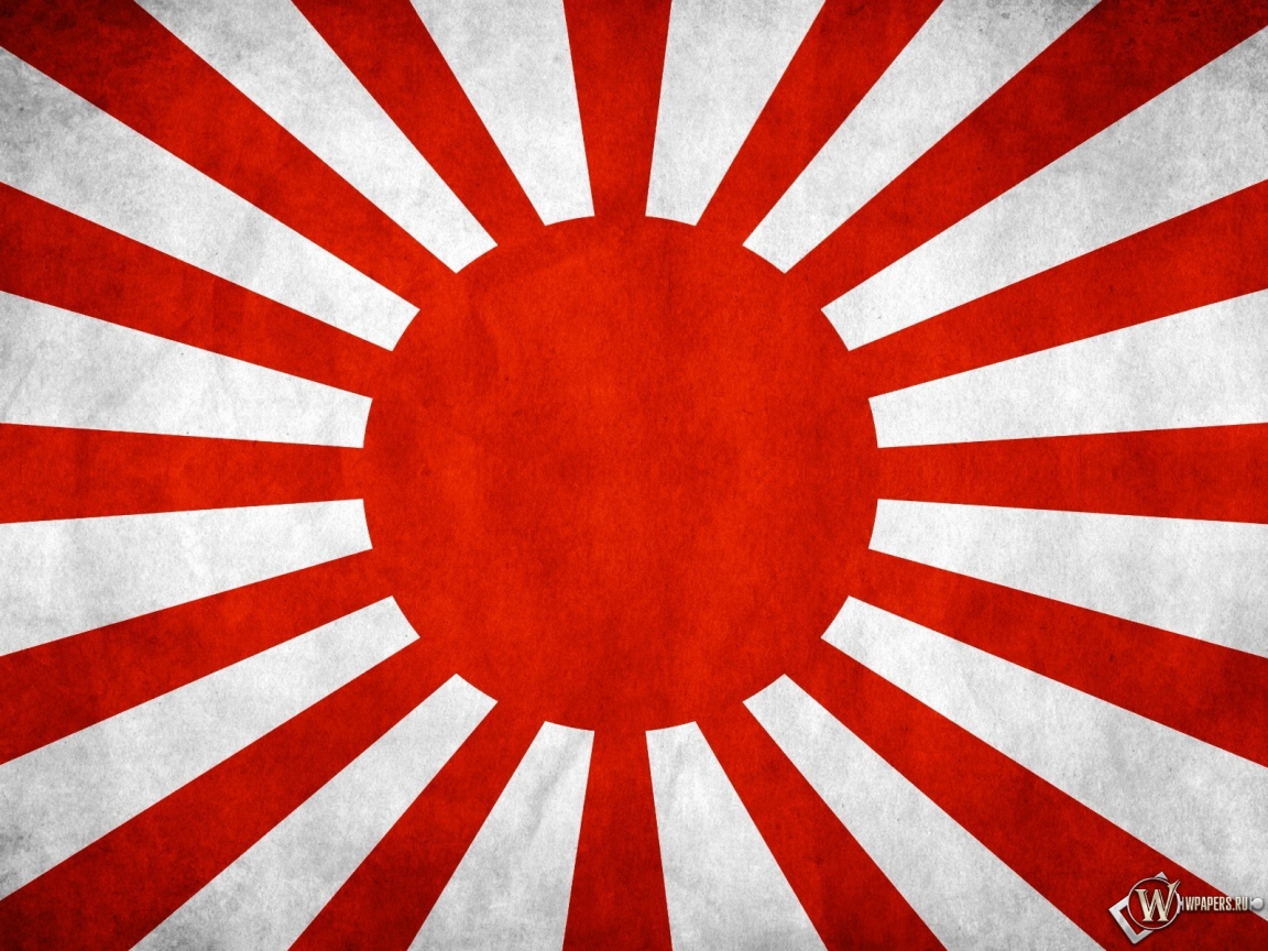 Флаг Японии 1152x864