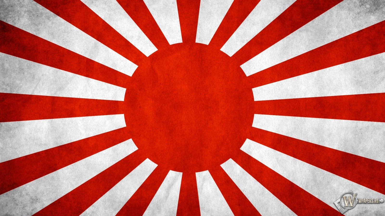 Флаг Японии 1600x900