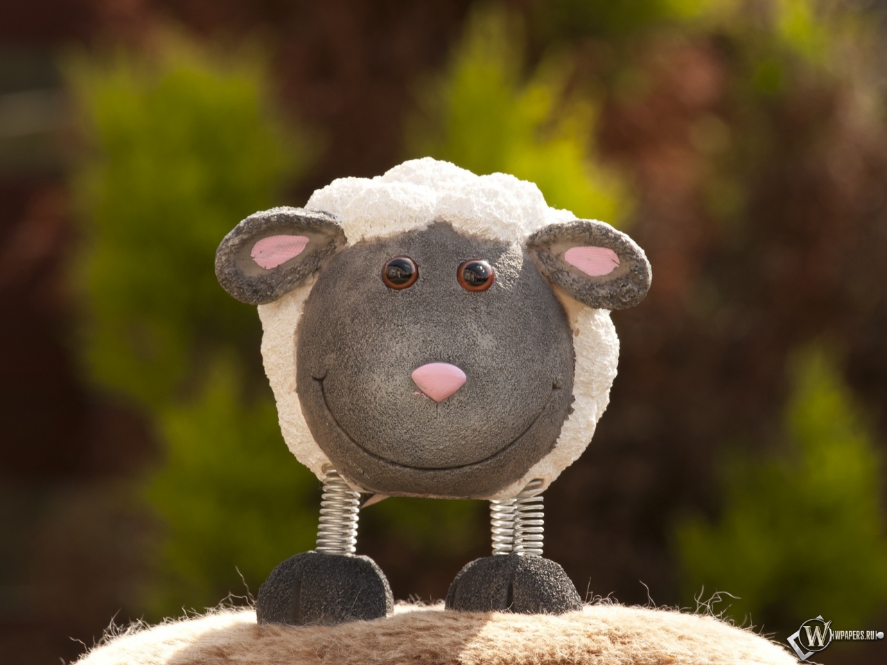 Игрушечная овечка 1280x960