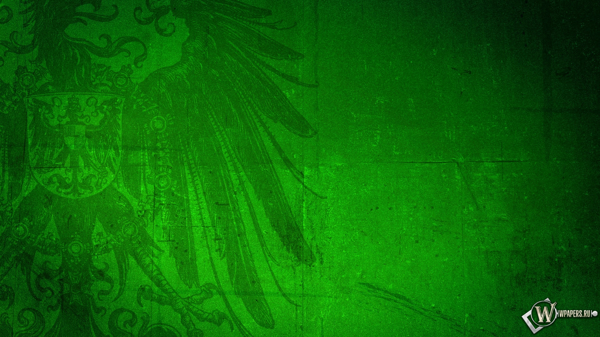 Зелёный герб 1920x1080