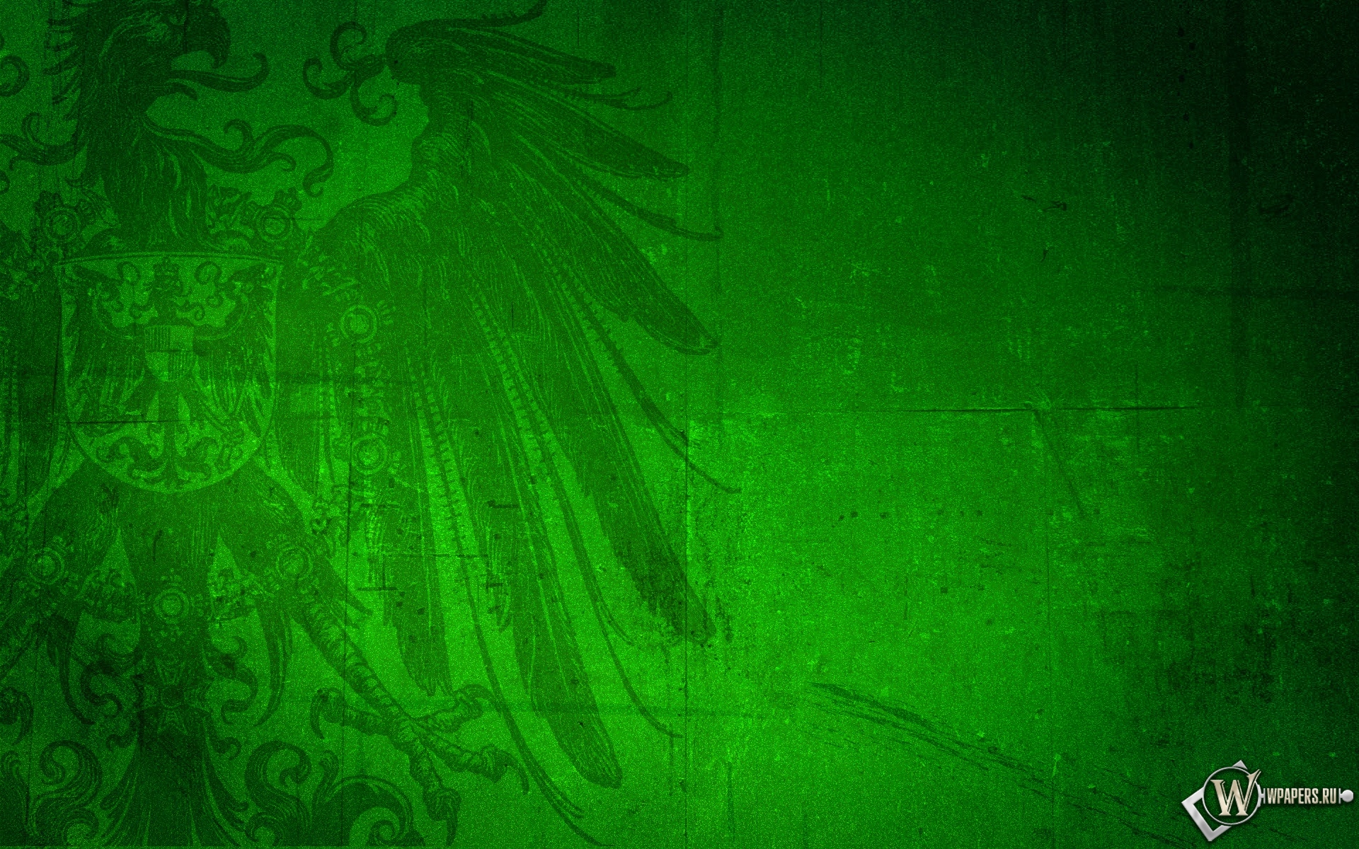 Зелёный герб 1920x1200