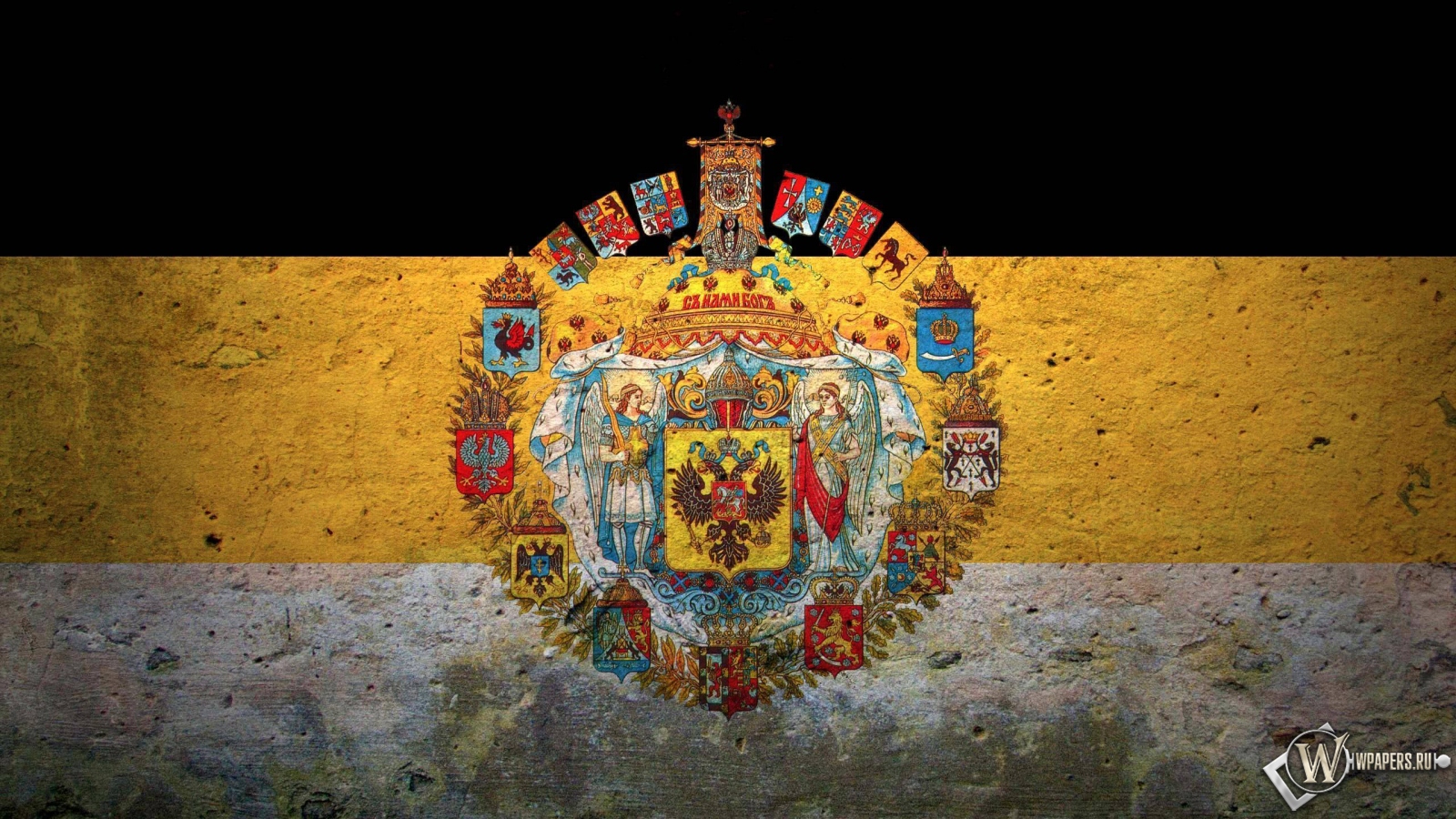 Флаг Российской Империи 1600x900